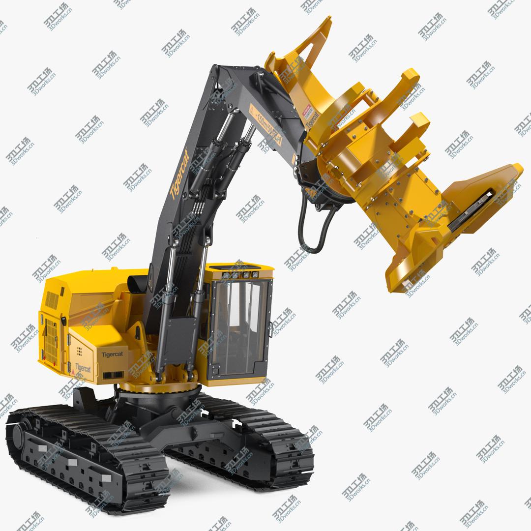 images/goods_img/20210319/3D Tigercat 855D Tracked Feller Buncher Rigged/1.jpg